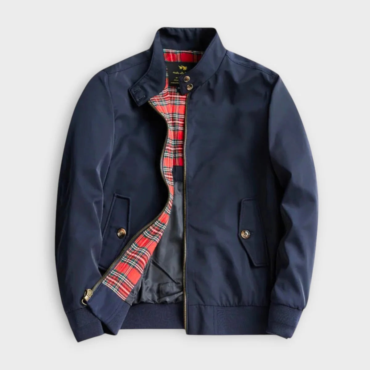 Men's Versatile Weather-Resistant Jacket with Zipper