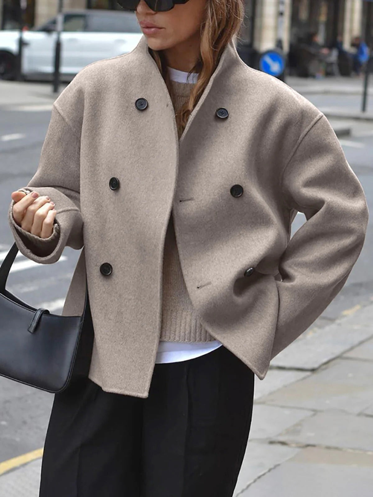 Chic Women's Button-Up Jacket for Effortless Style