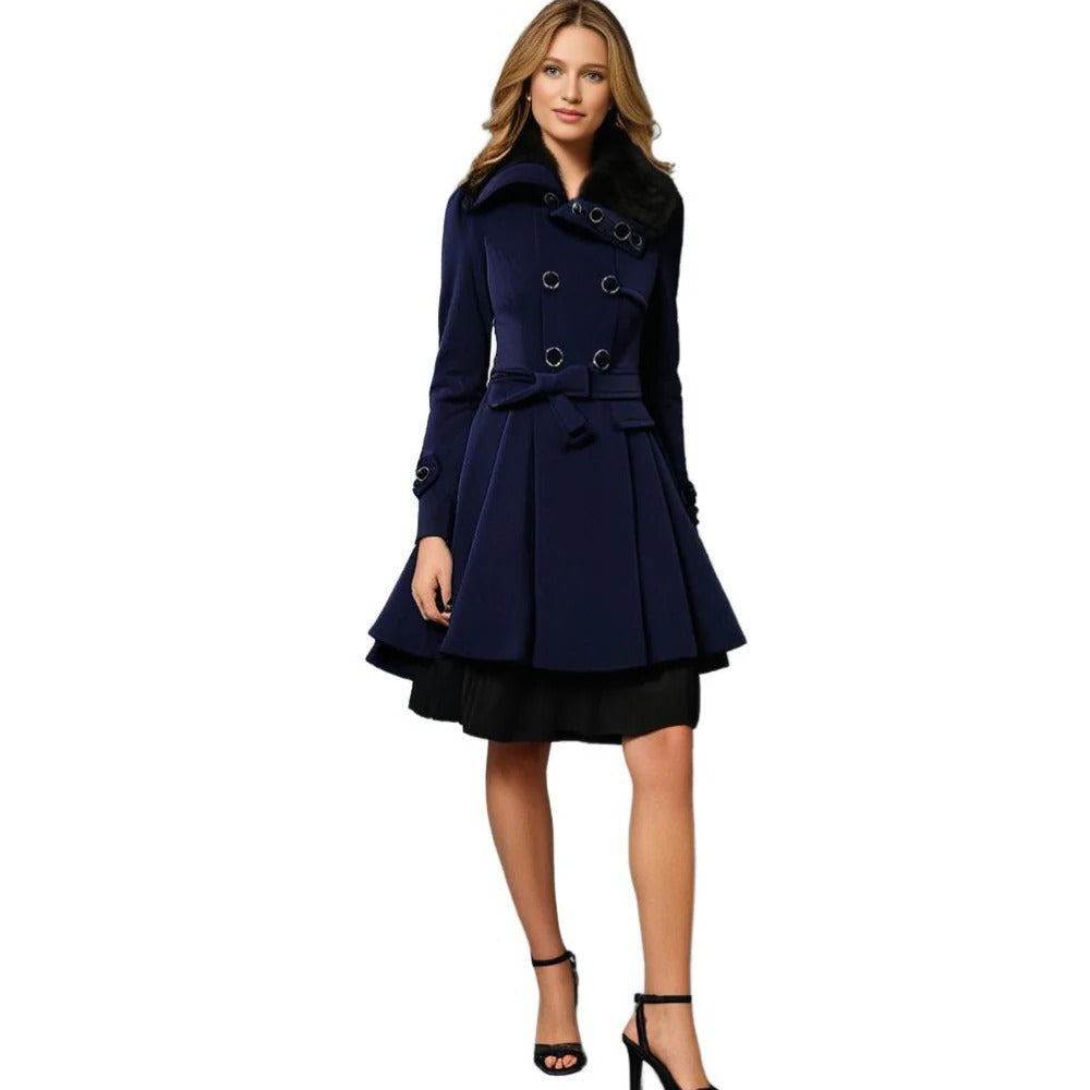 Chic and Cozy Long Winter Jacket for Women