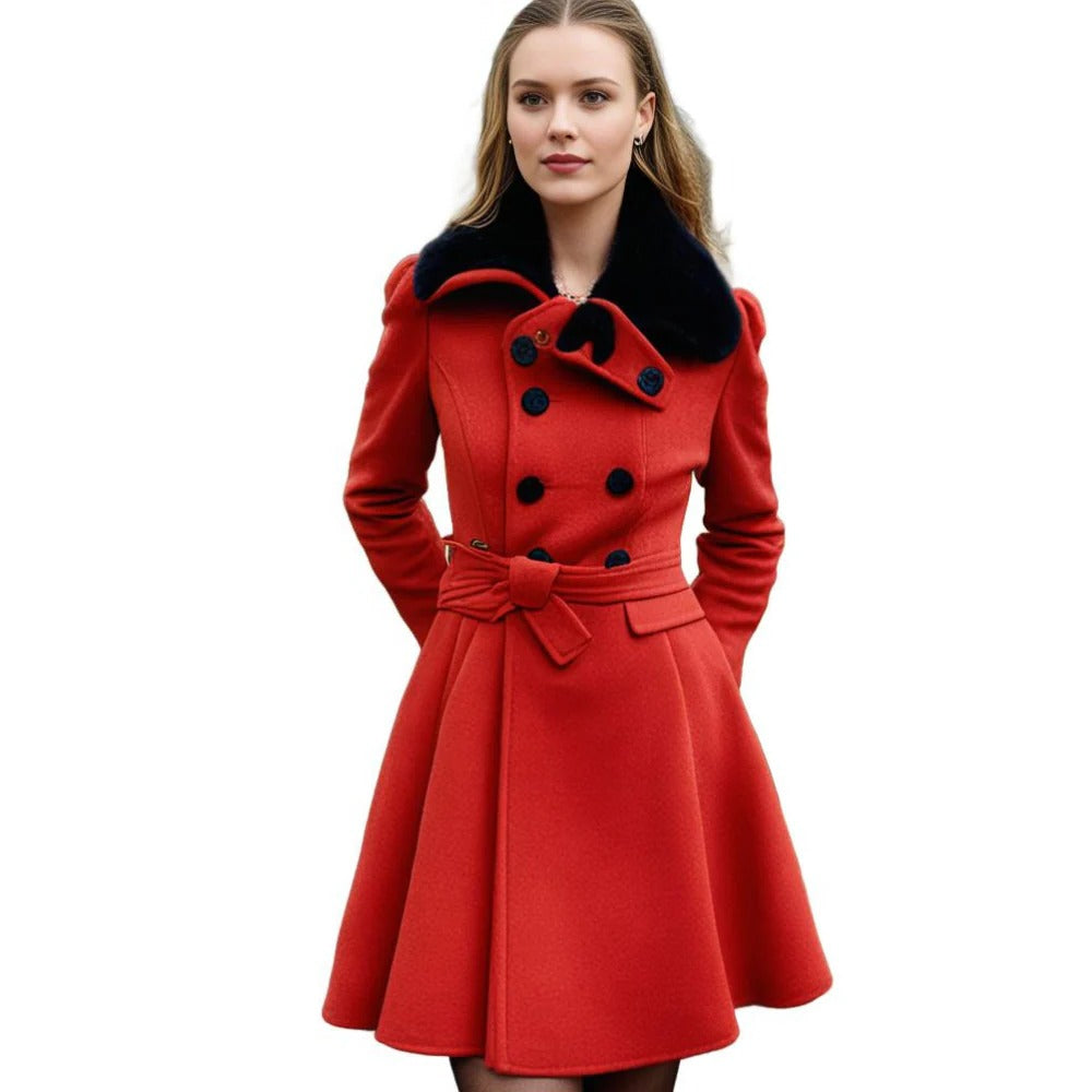 Chic and Cozy Long Winter Jacket for Women