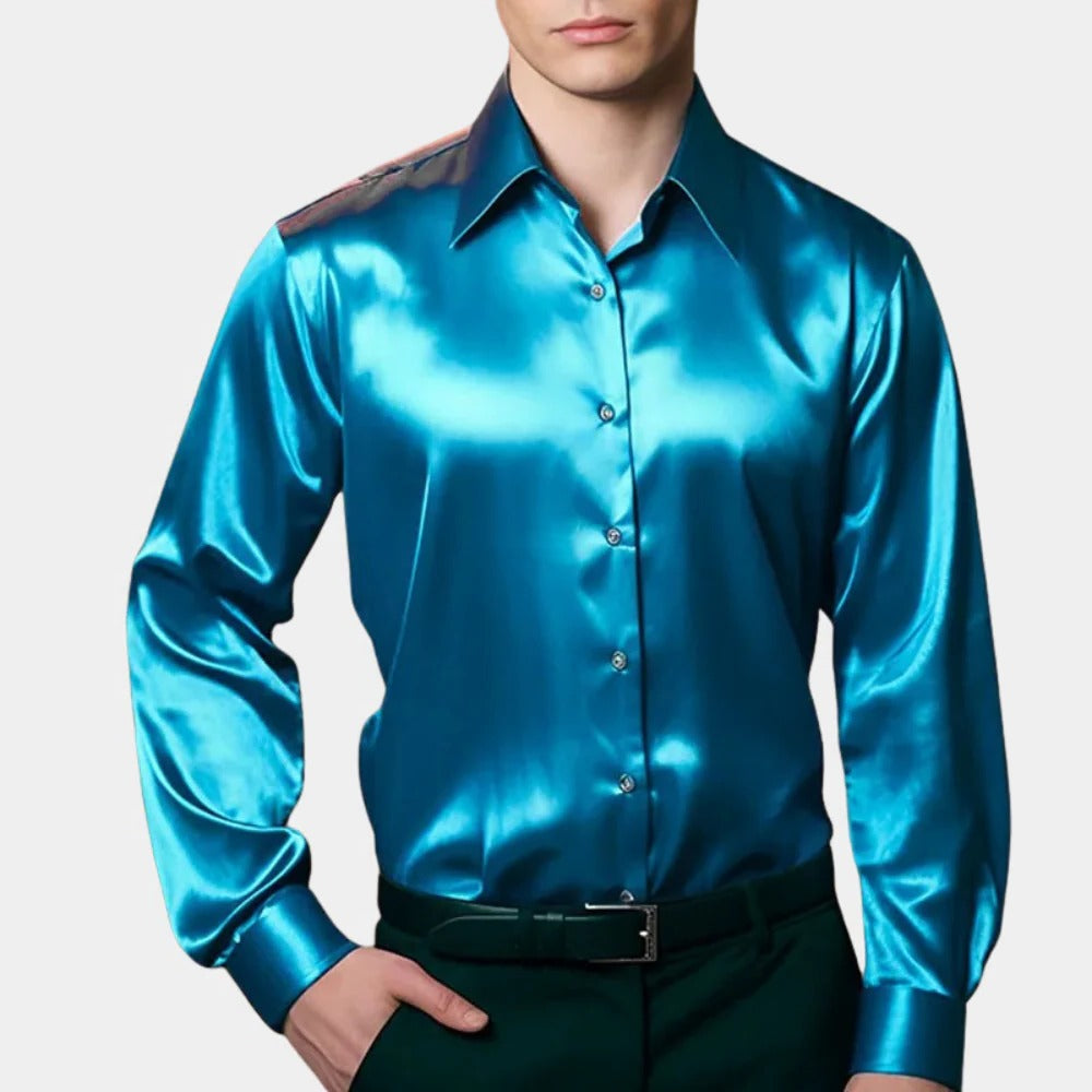 Sophisticated Men's Dress Shirt for Professional Wear