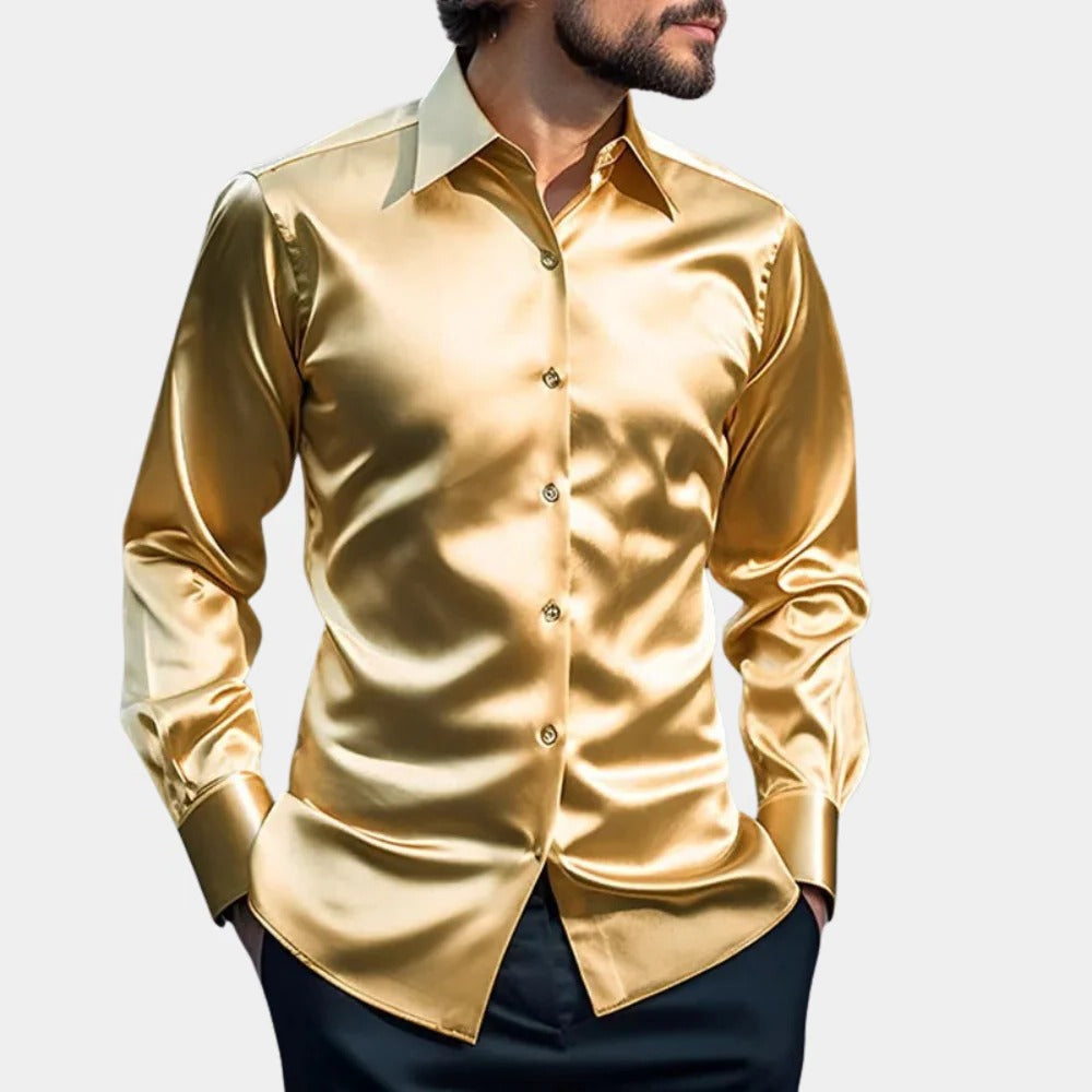 Sophisticated Men's Dress Shirt for Professional Wear
