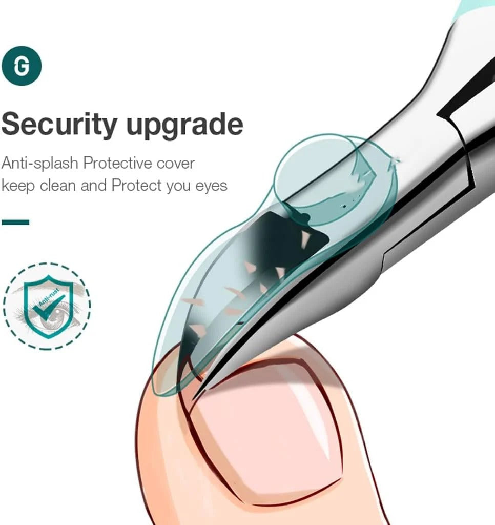 GentleGrip Nail Clippers for Easy Toenail Care