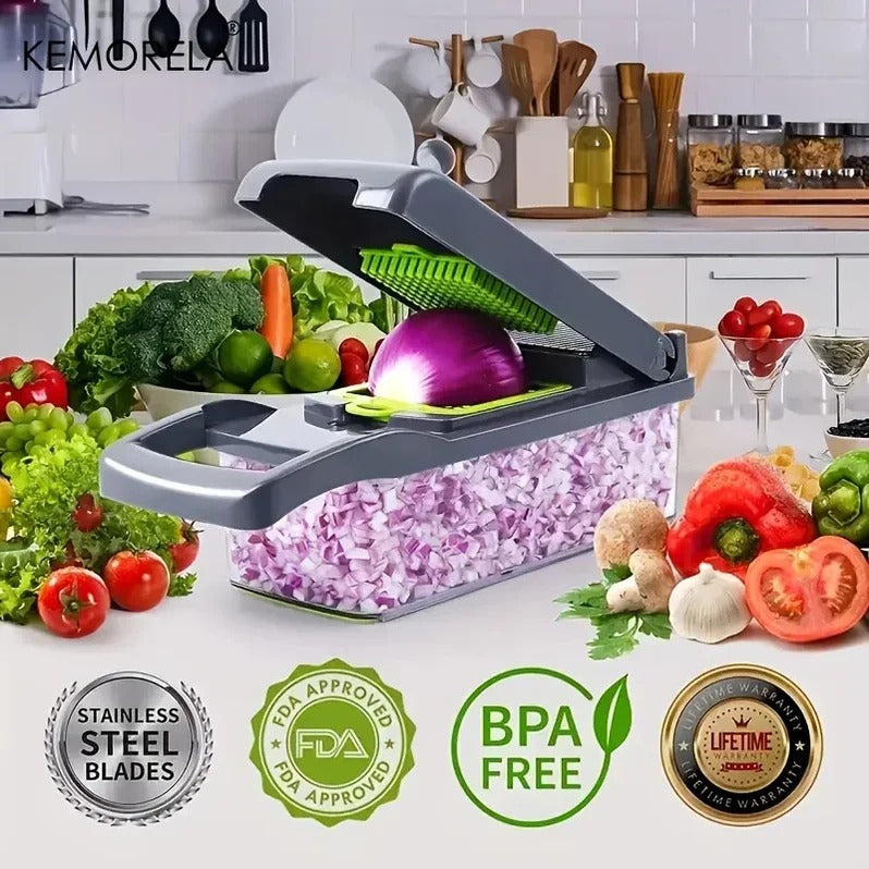 Versatile Food Prep Slicer and Grater Tool