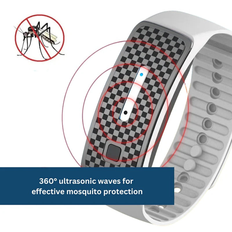 InsectGuard Ultrasonic Bracelet for Summer Protection