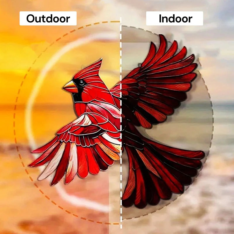Vibrant Bird-Inspired Sunlight Reflector