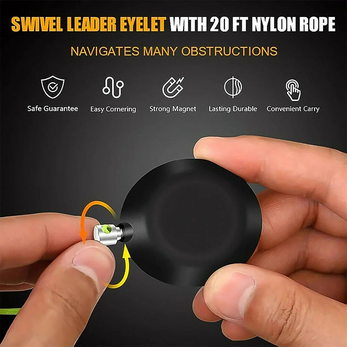 Effortless Cable Routing Magnetic Guide System