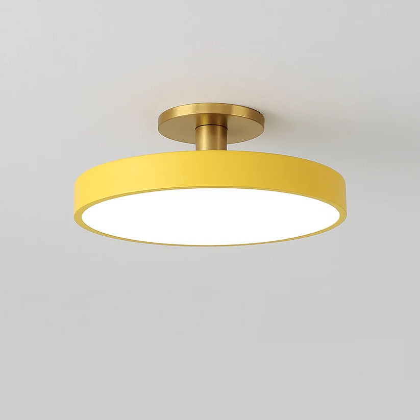 Sleek LED Flush-Mount Ceiling Lamp for Any Room