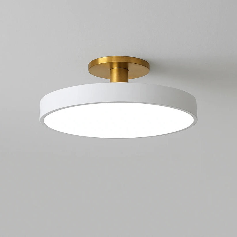 Sleek LED Flush-Mount Ceiling Lamp for Any Room