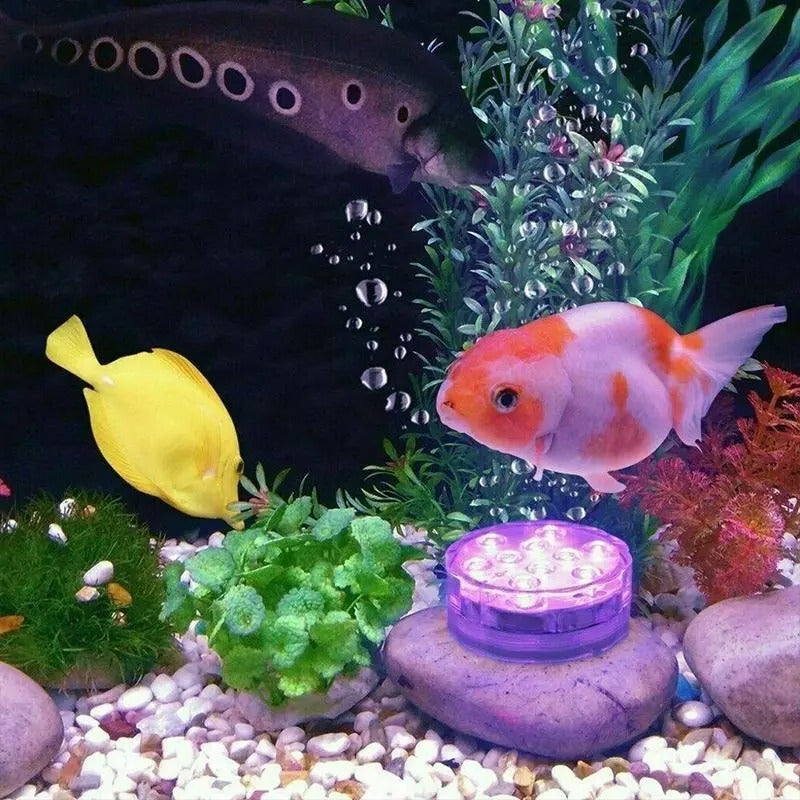 Color-Changing Underwater Lights with Remote Control