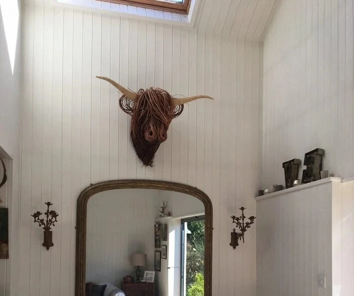 Rustic Highland Cow Wall Art for Bold Interiors
