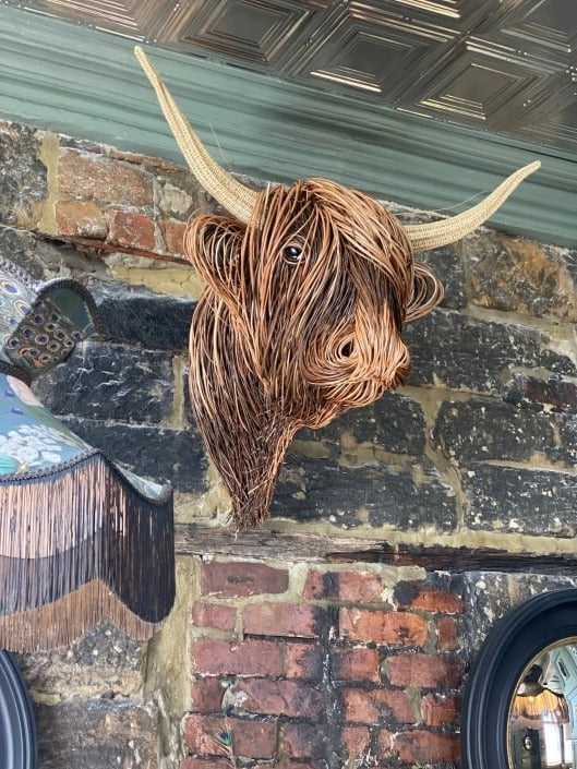 Rustic Highland Cow Wall Art for Bold Interiors