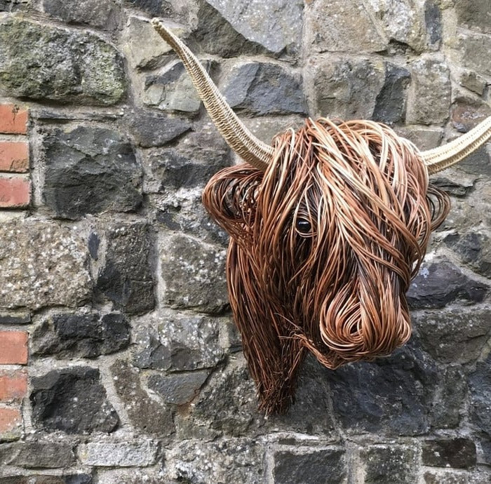 Rustic Highland Cow Wall Art for Bold Interiors