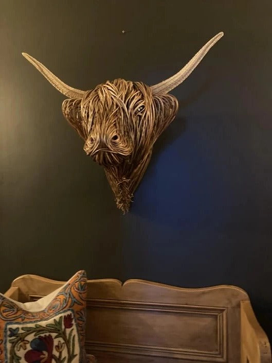 Rustic Highland Cow Wall Art for Bold Interiors