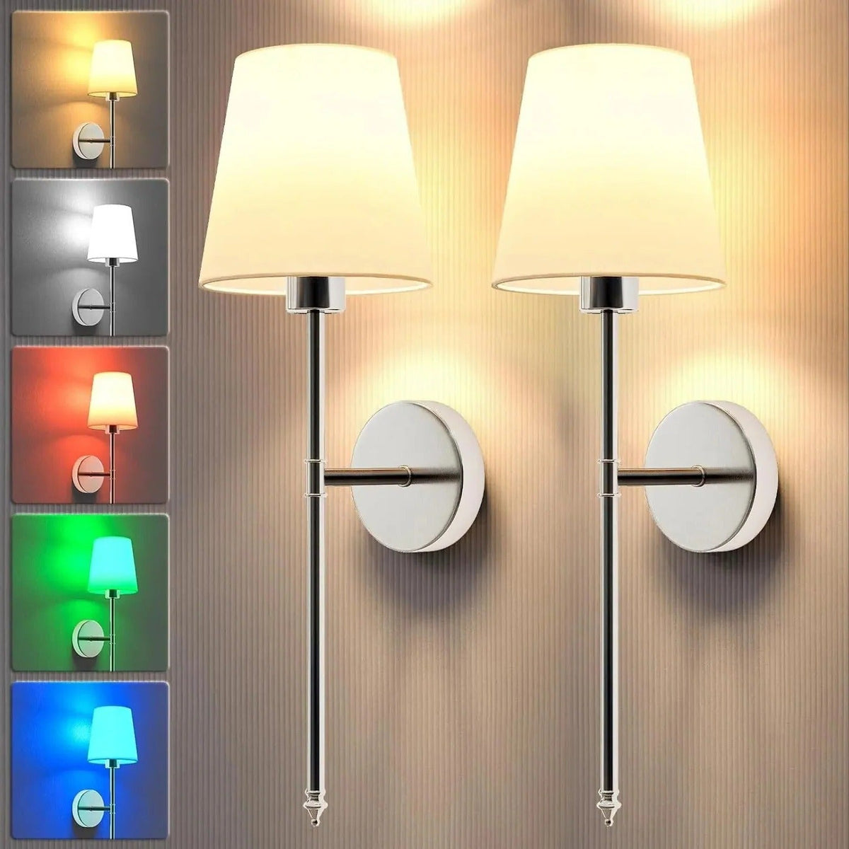 Cordless LED Wall Lamps for Effortless Lighting