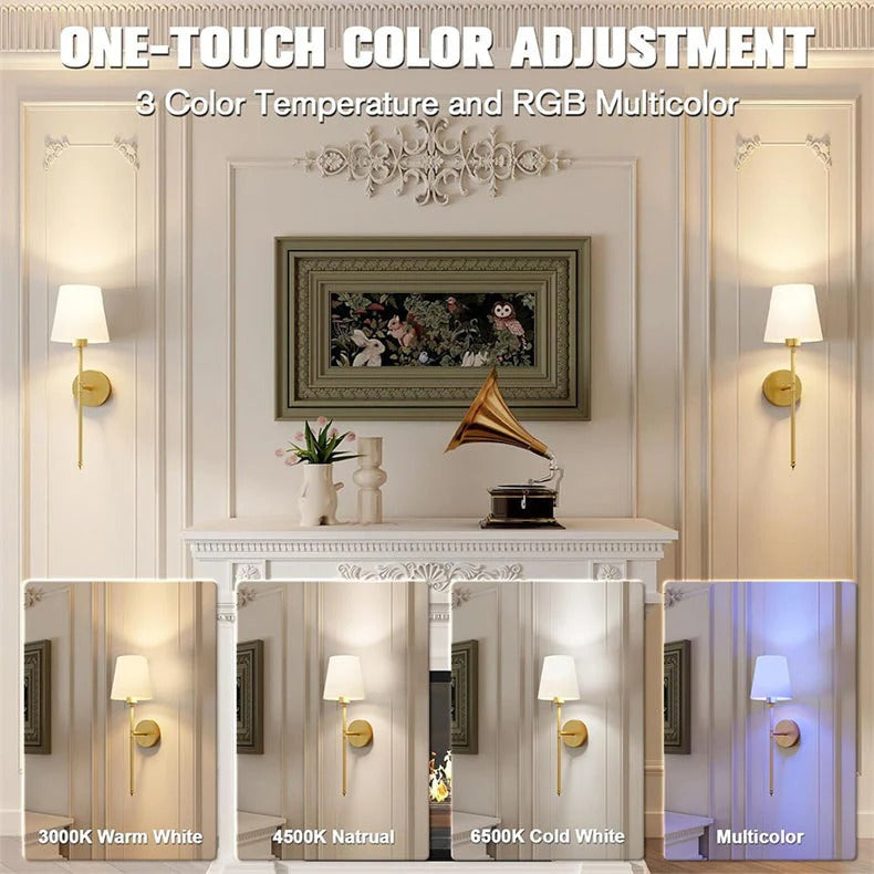 Cordless LED Wall Lamps for Effortless Lighting