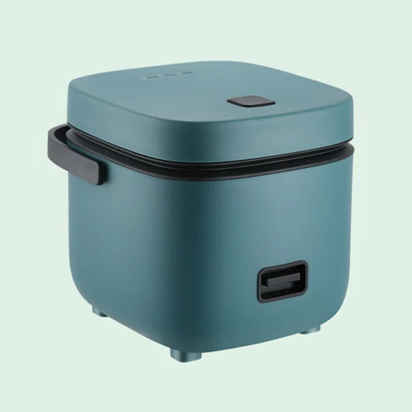 Compact Multi-Use Rice Cooker with Steamer Insert