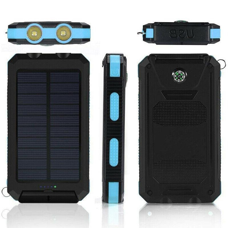 EcoCharge Waterproof Solar Power Bank
