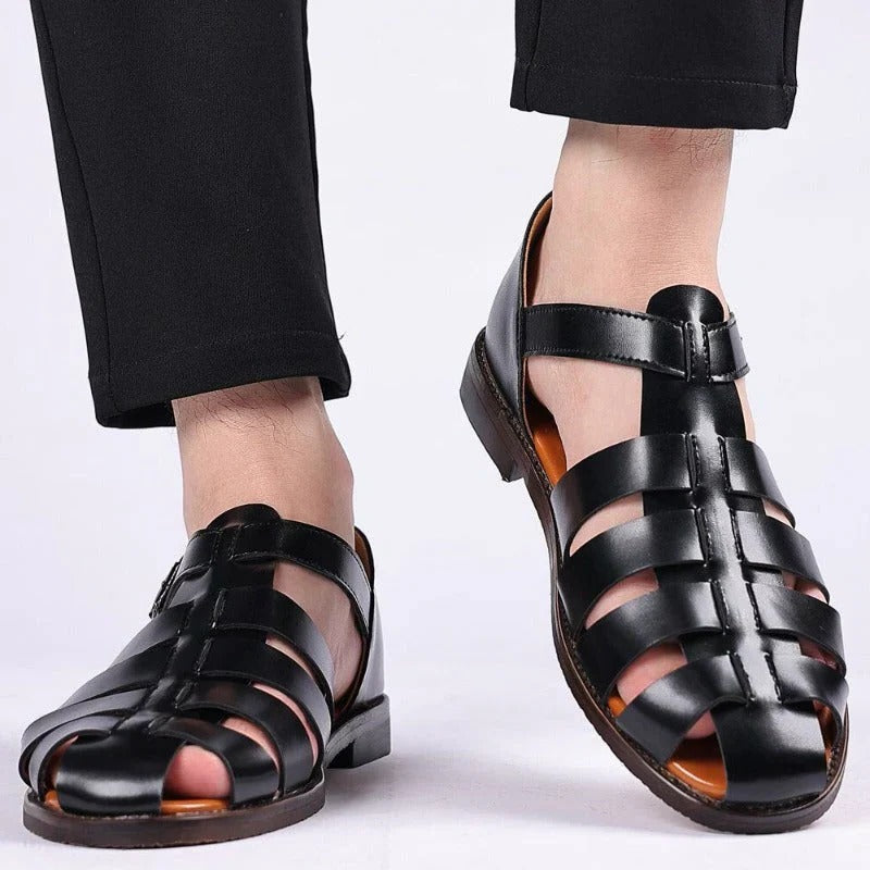 Comfort-Fit Adjustable Sandals for Men