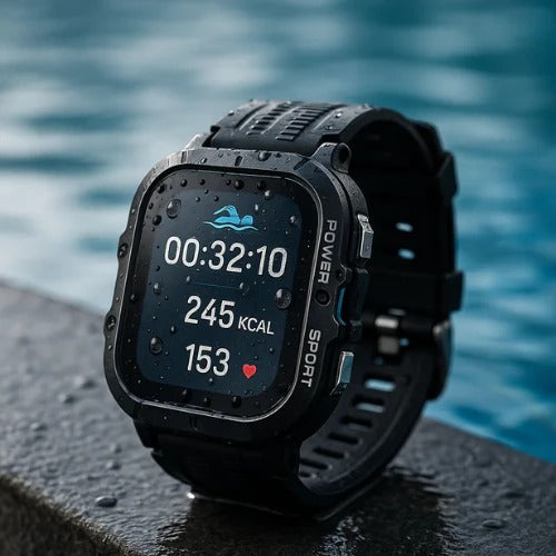 Ultimate Waterproof Fitness Watch for Active Lifestyles