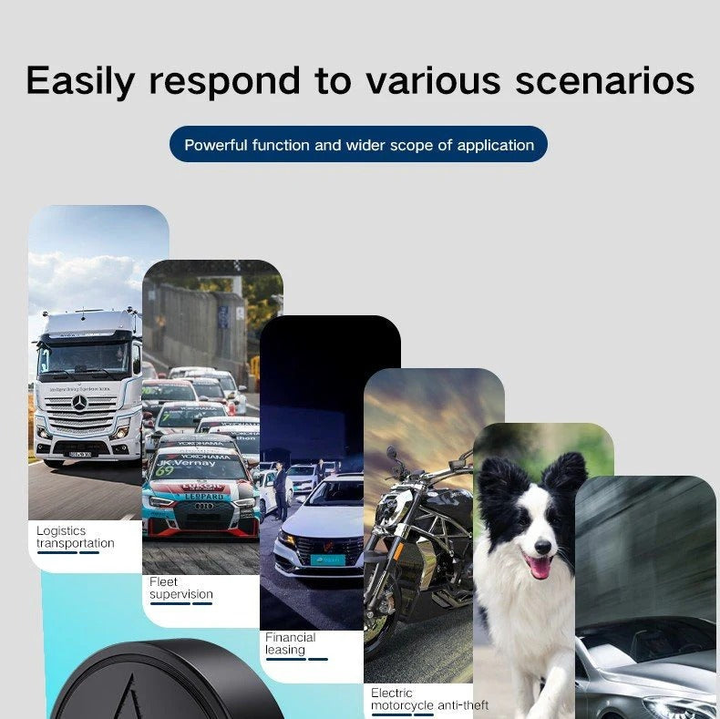 Compact Magnetic GPS Locator for Real-Time Tracking
