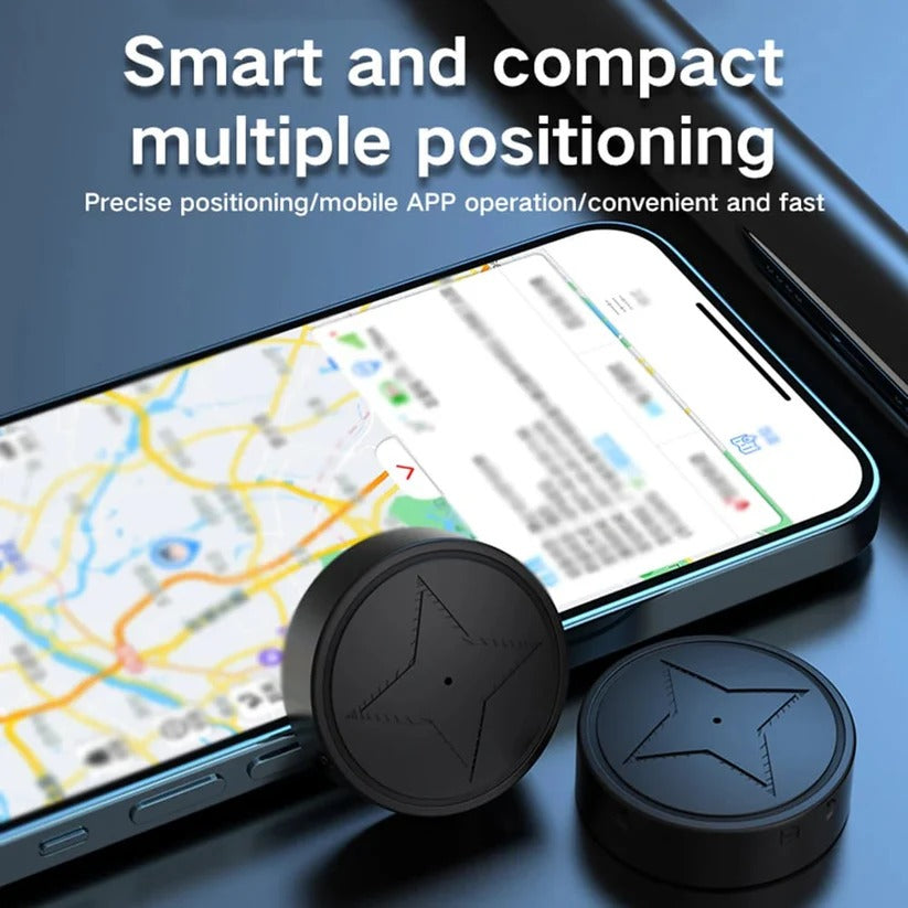 Compact Magnetic GPS Locator for Real-Time Tracking