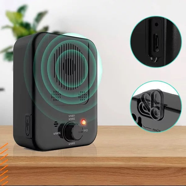 Smart Ultrasonic Bark Control System