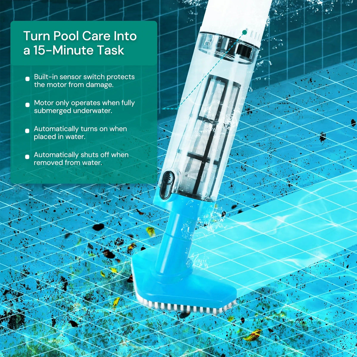 Wireless Pool Cleaning Device for Effortless Maintenance
