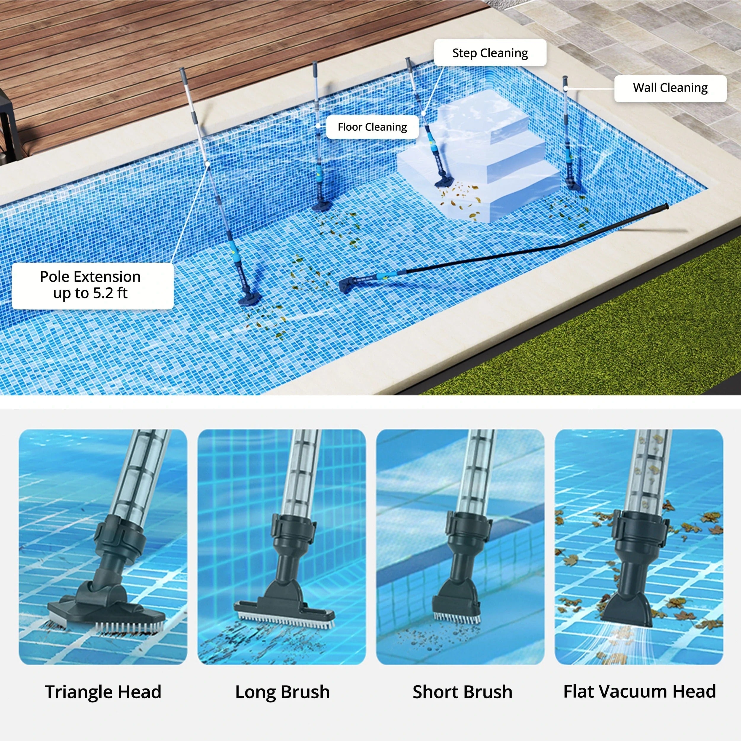 Wireless Pool Cleaning Device for Effortless Maintenance