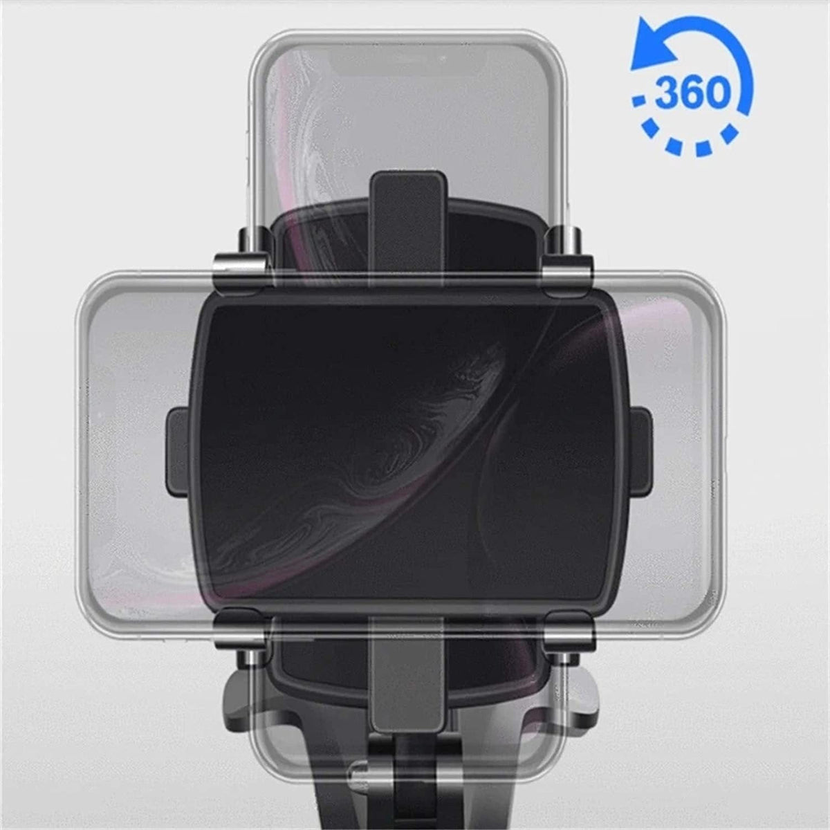 Versatile 360-Degree Smartphone Mount for Cars