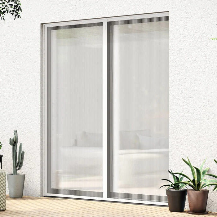 Insect-Blocking Magnetic Door Screen