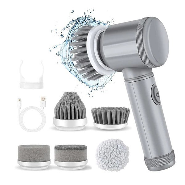 PowerClean Rotating Scrubber for Effortless Cleaning