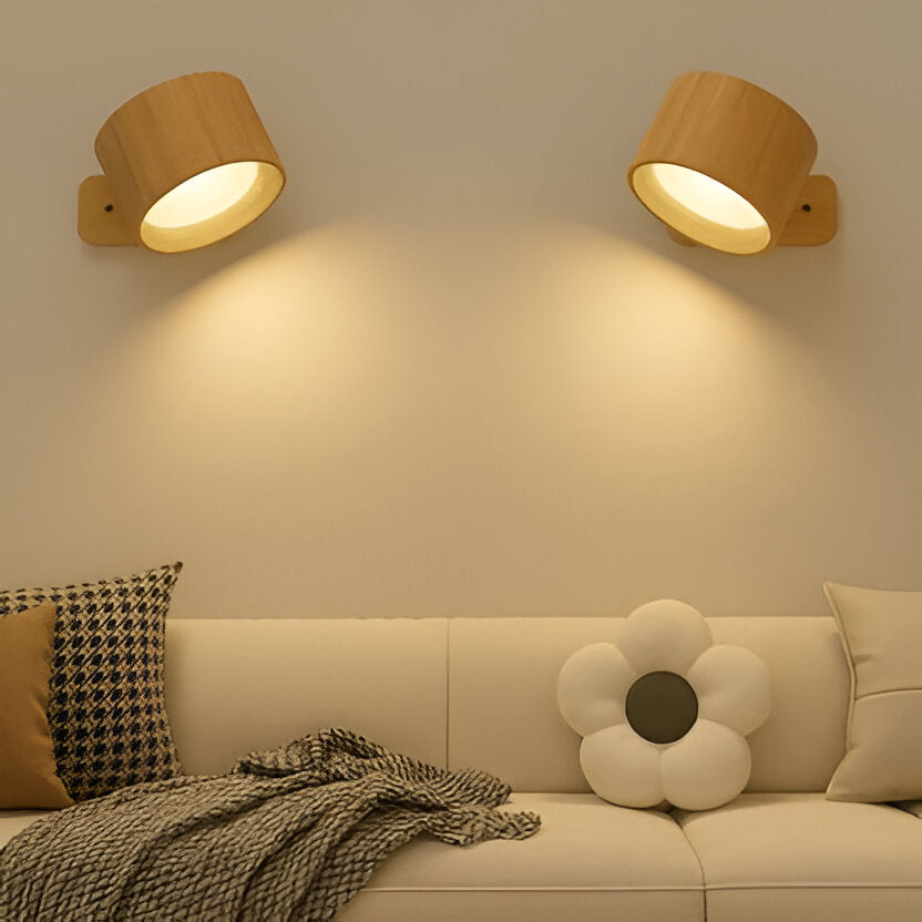 Versatile Rechargeable Wall Light with 360° Flexibility