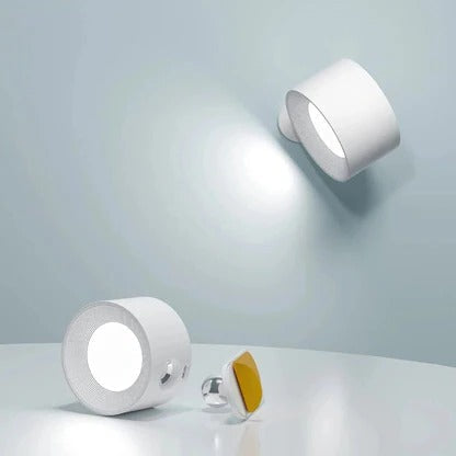 Versatile Rechargeable Wall Light with 360° Flexibility
