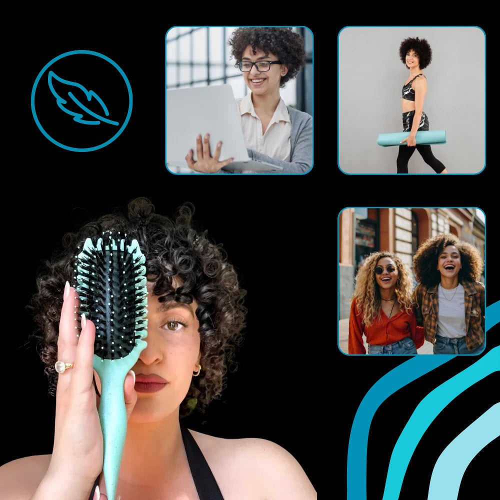 Ultimate Curl Shaping Brush for Effortless Styling