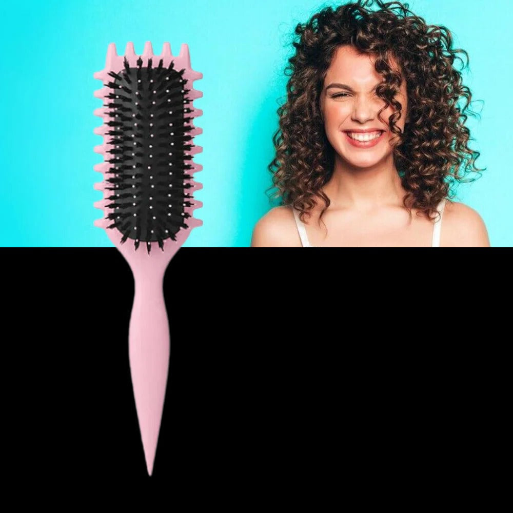 Ultimate Curl Shaping Brush for Effortless Styling