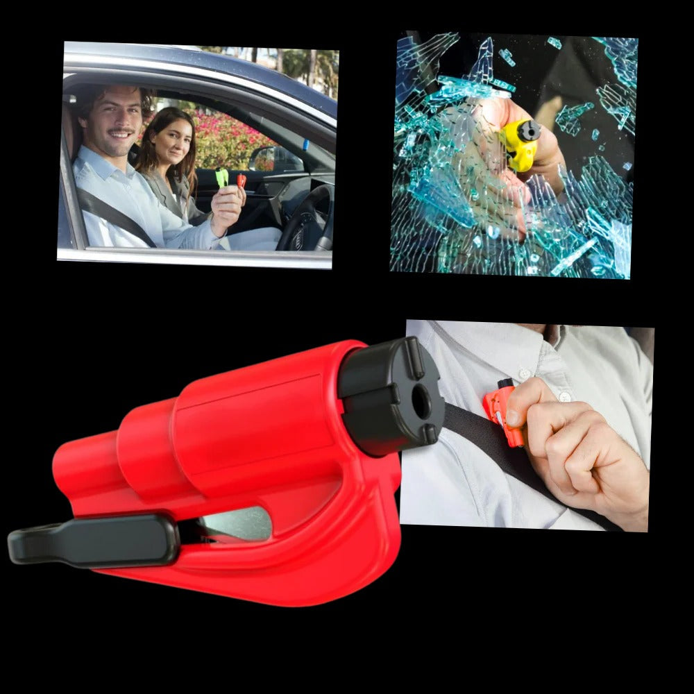 Ultimate 2-in-1 Vehicle Escape Tool