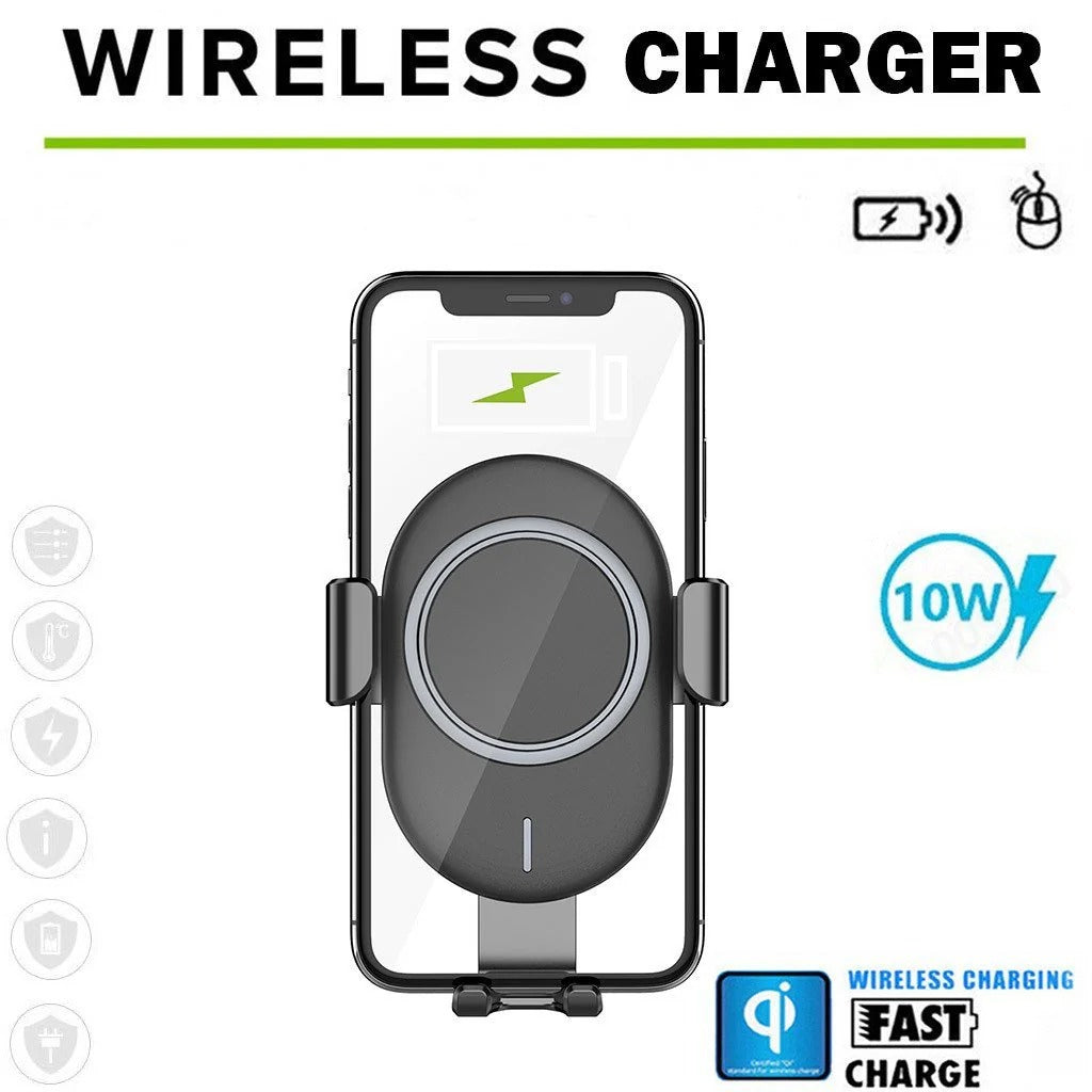 Smart Automatic Phone Holder with Wireless Charging