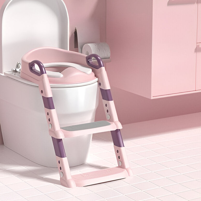 Toddler Toilet Training Ladder with Safety Steps