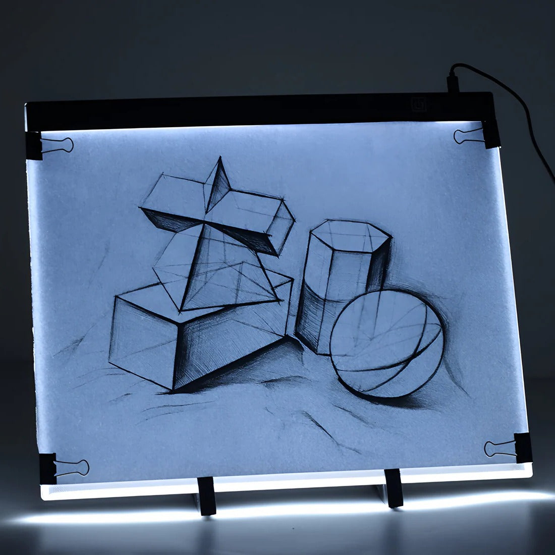 Portable A4 LED Light Pad for Creative Projects