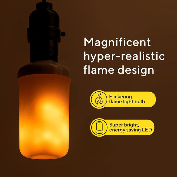 Charming Glow Flame Effect LED Bulb