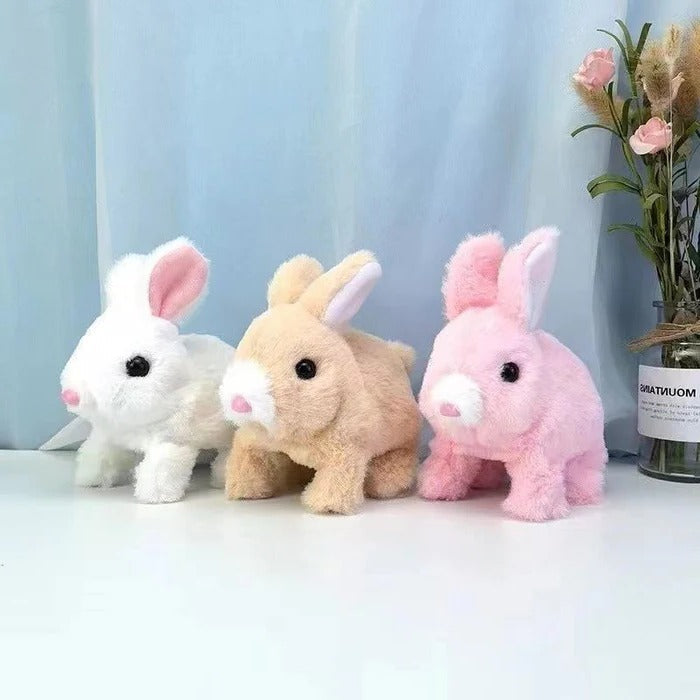 Engaging Hopping Bunny Plush Companion