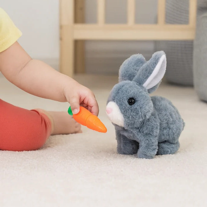 Engaging Hopping Bunny Plush Companion