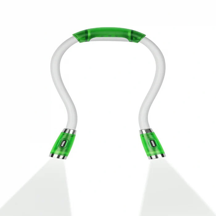 Neck-Worn LED Light for Hands-Free Illumination
