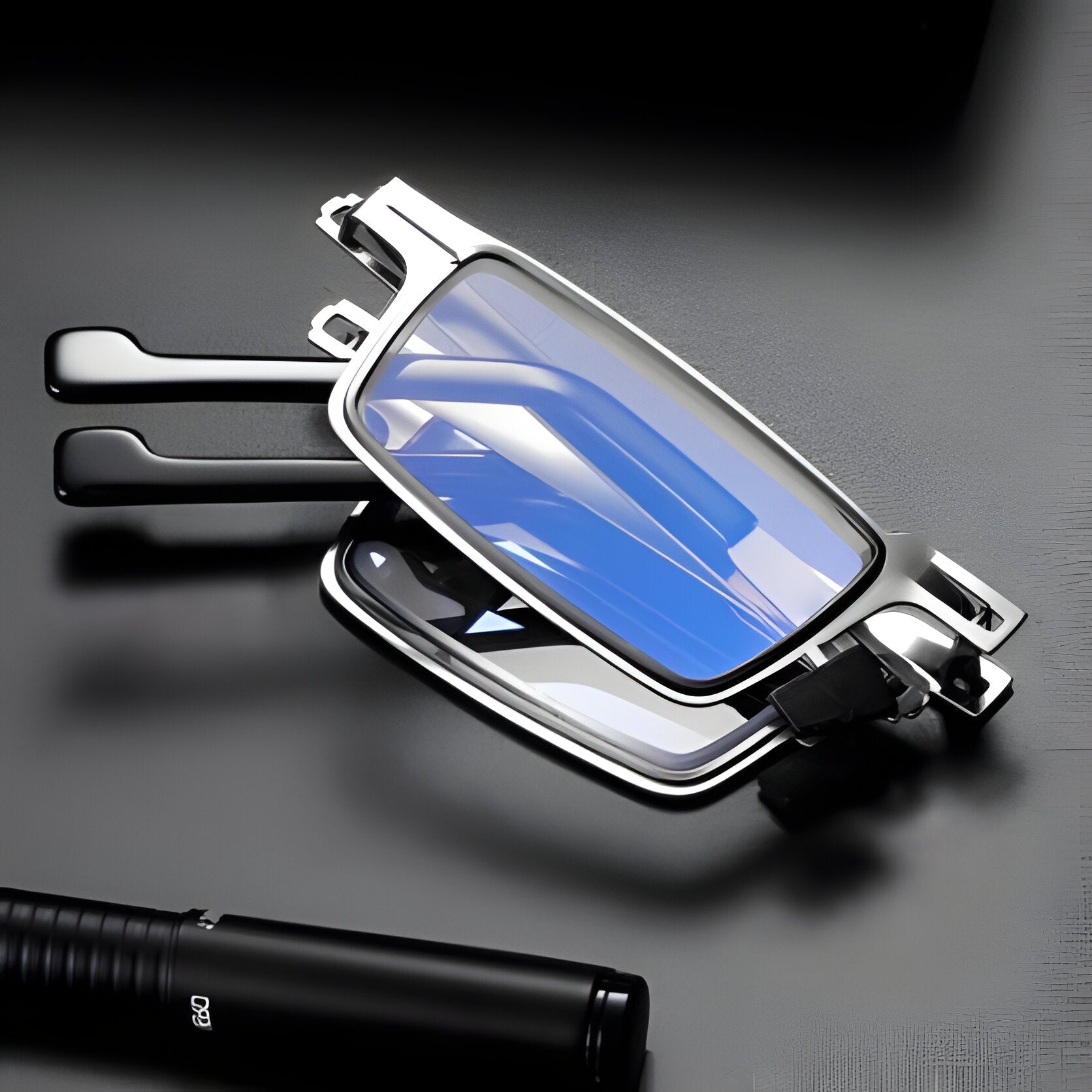 Ultra-Lightweight Foldable Reading Glasses with No Screws