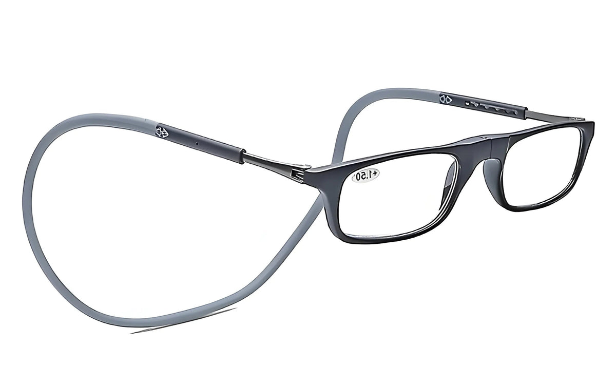 MagnetEase Clip-On Reading Glasses – Versatile Readers with Neck Loop