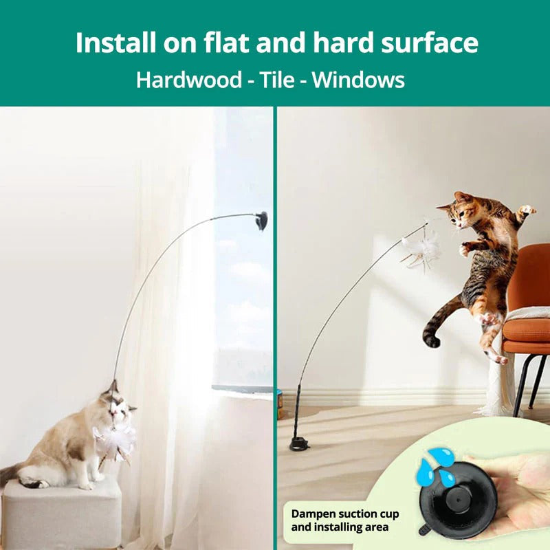 Engaging Cat Toy Set with Lifelike Bird Movement