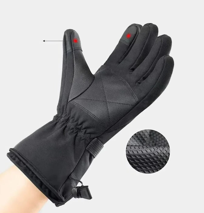 Winter-Ready Heated Gloves for Motorcycle Enthusiasts