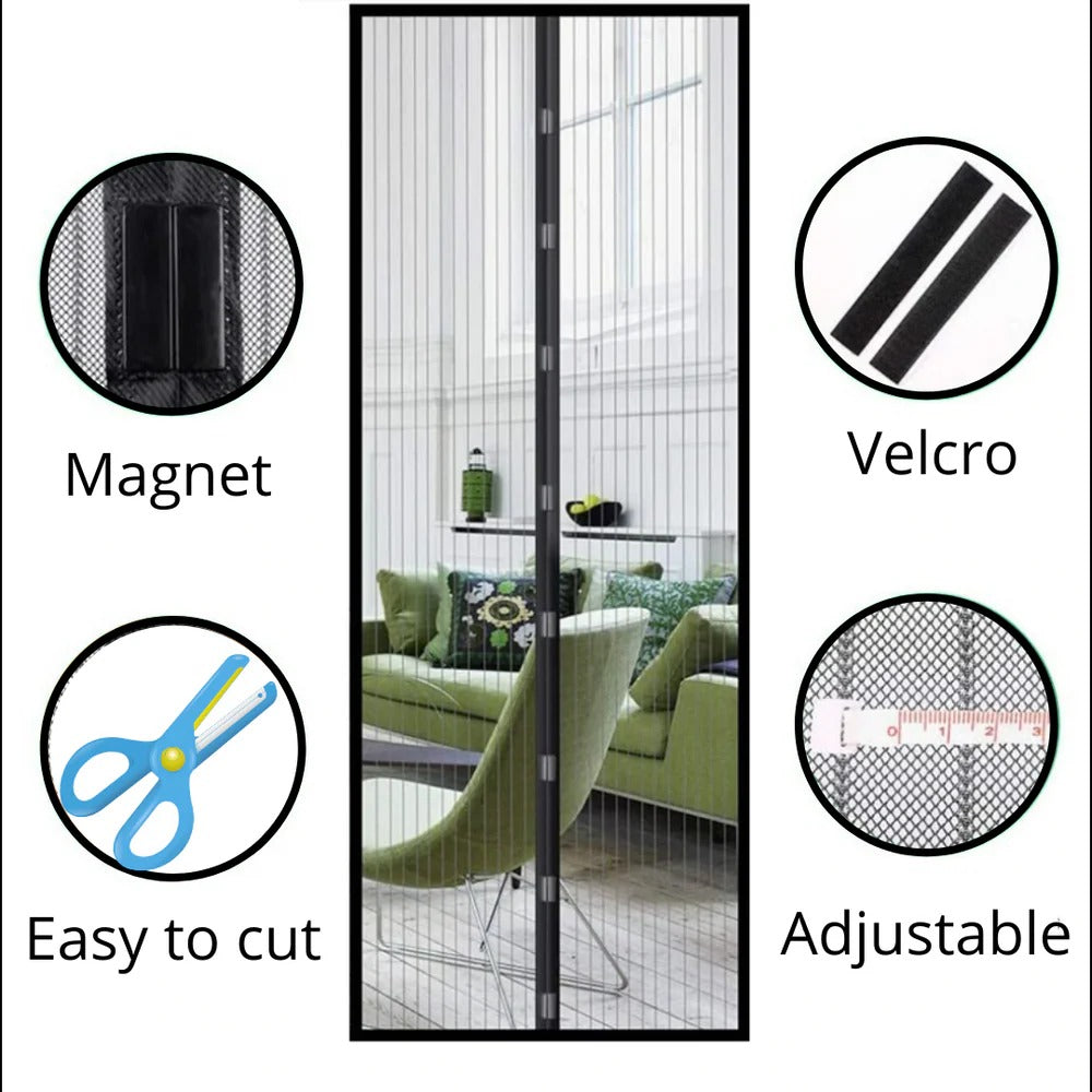 Insect Shield Magnetic Door Screen
