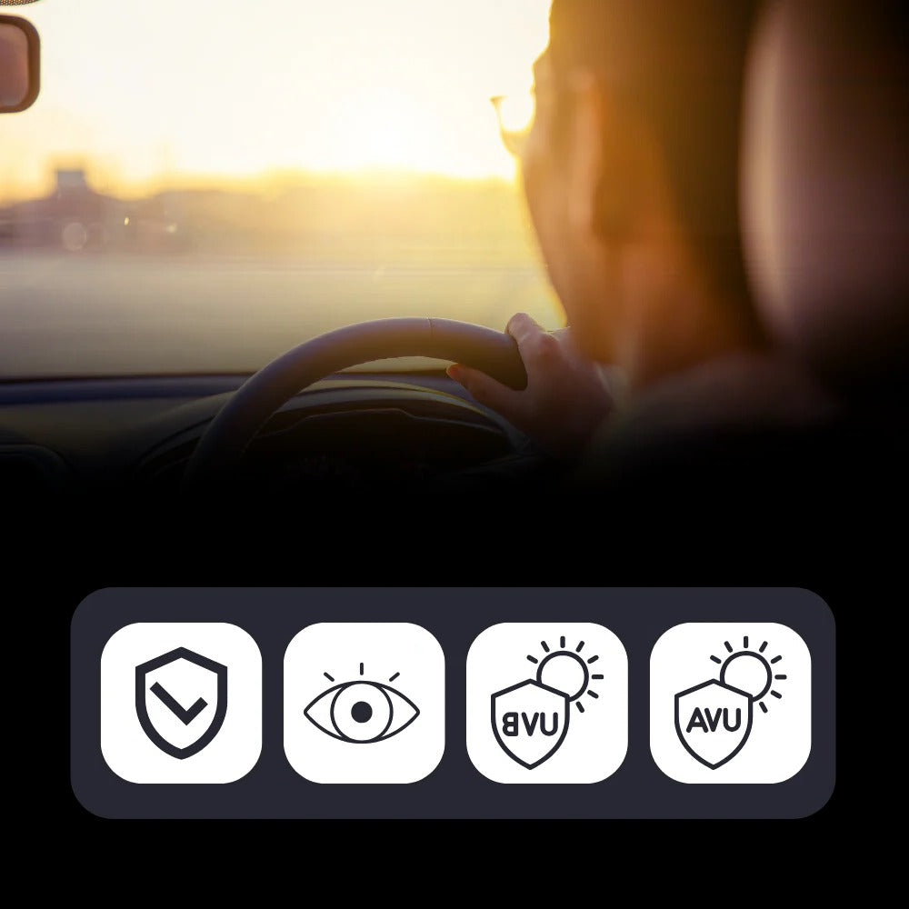 Versatile Car Sun Visor Enhancer for All Conditions